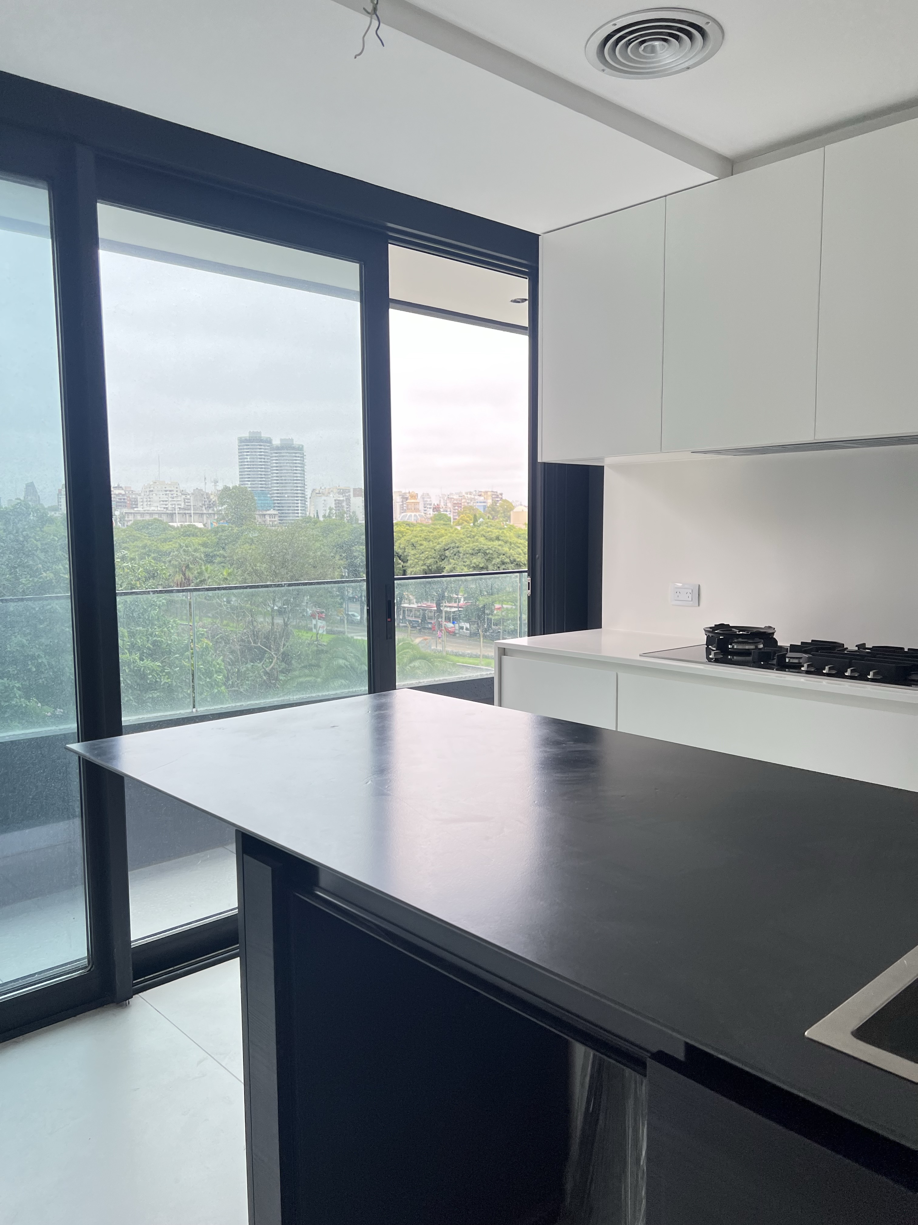 Obra · Vista desde el piso alto