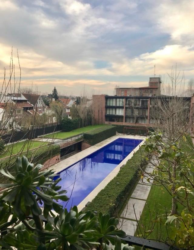 Vista aérea del complejo